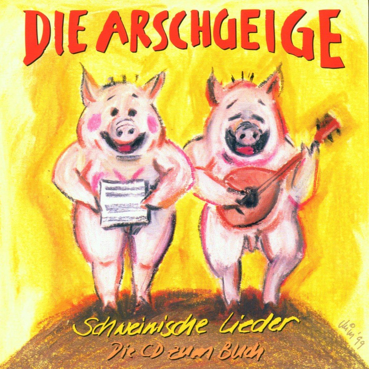 Arschgeige - Schweinische Lieder CD: Music Album Companion to the Book | Perfect for German Music Lovers & Book Collectors