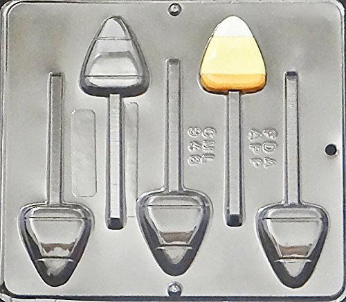Candy Corn Lollipop Mold for Chocolate & Candy Making - Halloween Treats