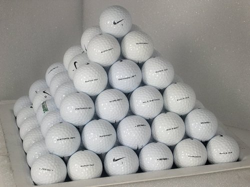 Nike AAA Mix 300 Pack Used Golf Balls - Premium Recycled Golf Balls for Practice & Training | Perfect for Driving Range, Backyard Practice & Beginners