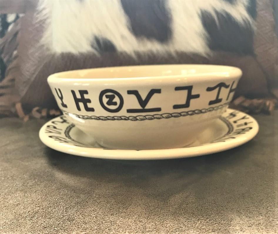 Premium Ranch Brand Ceramic Cereal Bowl Set - Durable & Stylish Breakfast Bowls for Cereal, Soup, Salad - Perfect for Home, Office, or Restaurant Use