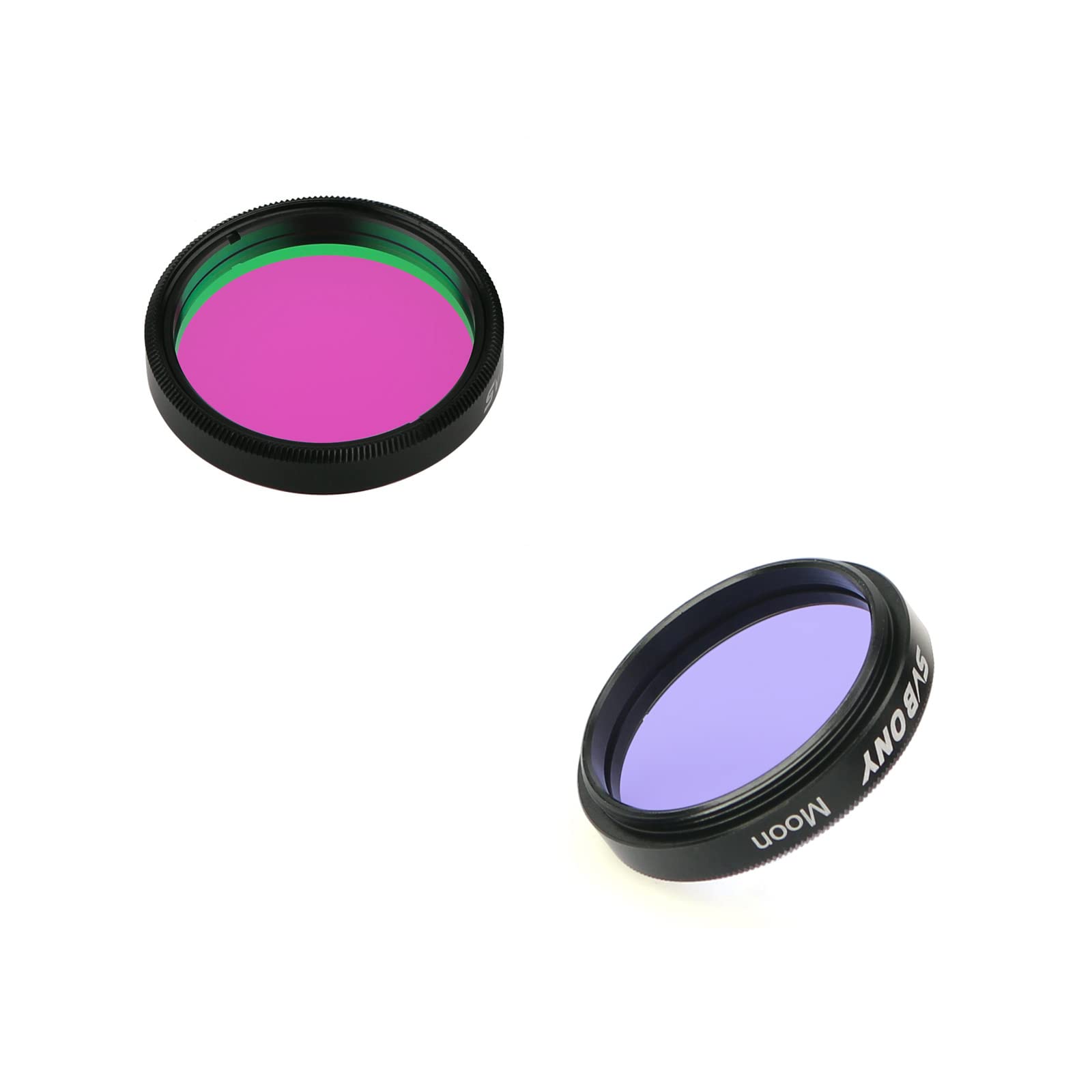 SVBONY 1.25 Inch UHC Telescope Filter - Light Pollution Reduction Filter for Astronomy, Includes Moon Filter for Enhanced Lunar & Planetary Observation - Perfect for Stargazing, Astrophotography & Backyard Astronomy