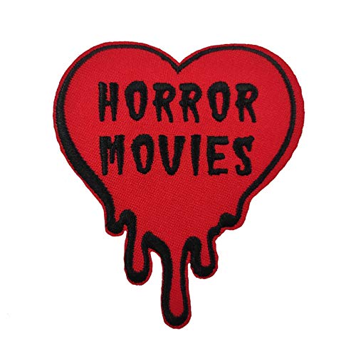 Last Minute Halloween Costumes - Horror Movie Fan Embroidered Iron-On Patch for DIY Jackets, Bags & Cosplay