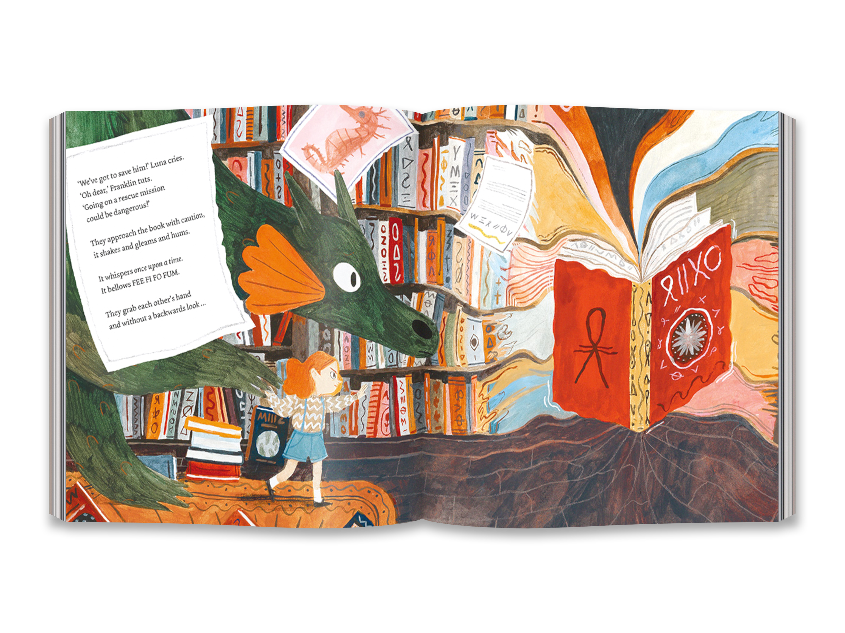 Franklin and Luna and the Book of Fairy Tales - Children's Adventure Story Book for Kids | Perfect for Bedtime Reading & Family Storytime