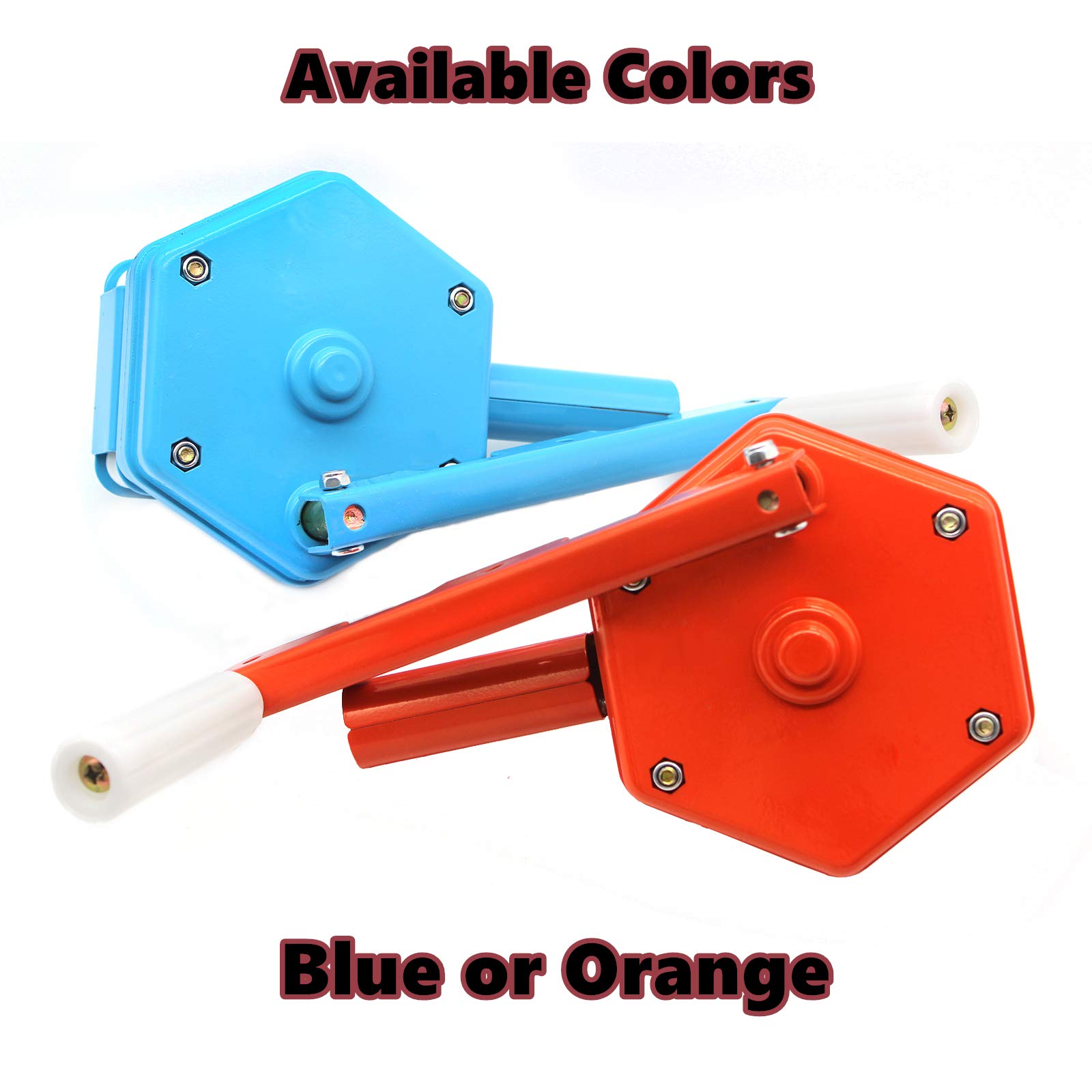 Greenhouse Sidewall Ventilation Hand Crank Winch - Easy Install Temperature Control Kit for Greenhouse Film Lifting - Orange - Perfect for Garden Ventilation & Climate Regulation