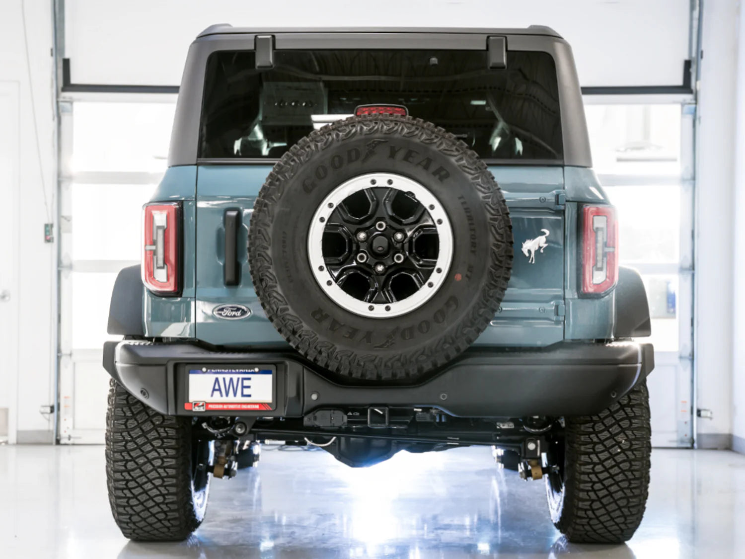 Ford Bronco AWE 0FG Catback Exhaust System with BashGuard™ - High-Performance Off-Road Exhaust for Enhanced Sound & Protection - Perfect for Trail Riding & Adventure Vehicles
