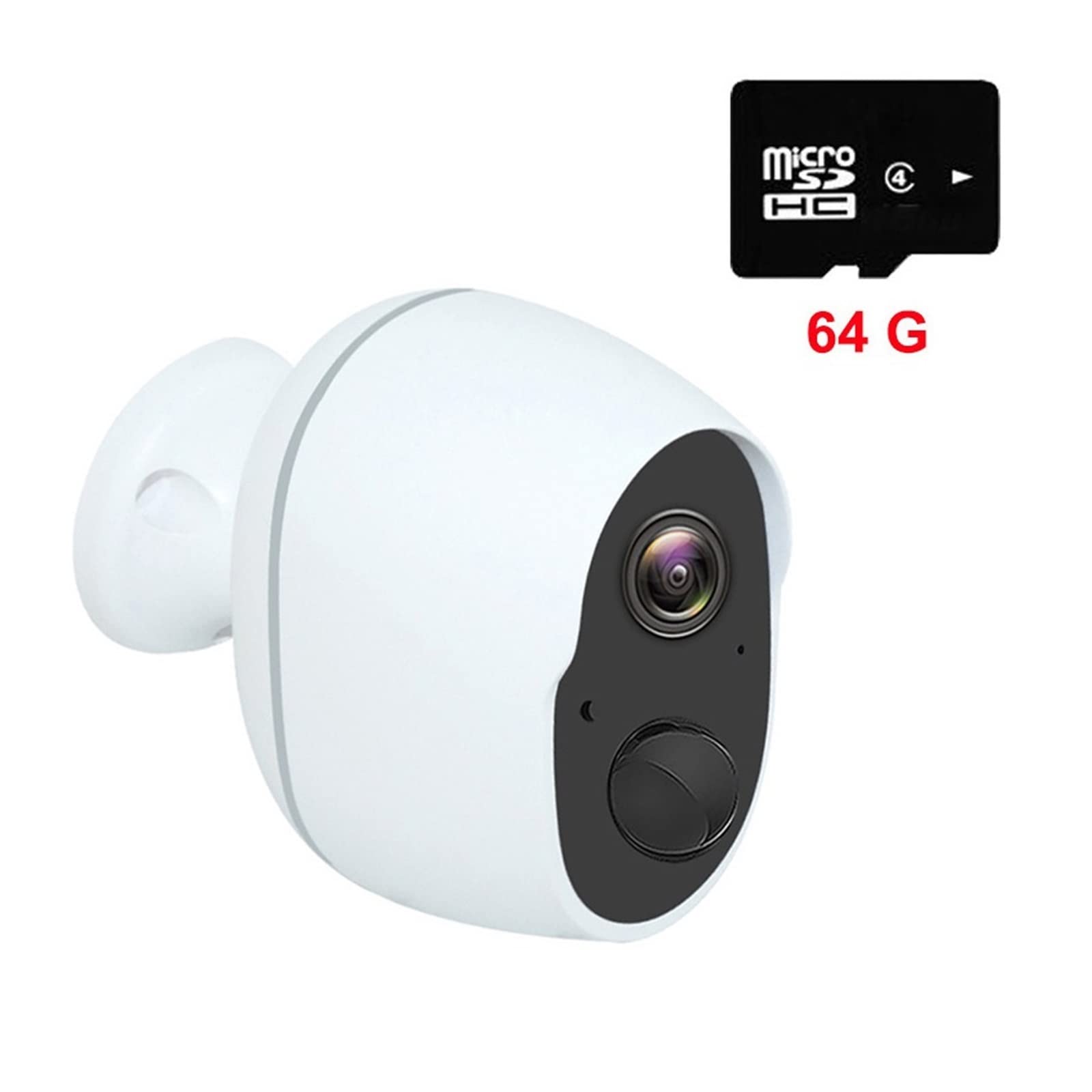 MZZYG 3MP Solar Security Camera with 9000mAh Battery, WiFi Wireless Outdoor Surveillance Camera, Smart Home Security System, 64GB Storage - Perfect for Home, Garage, Yard, and Property Protection