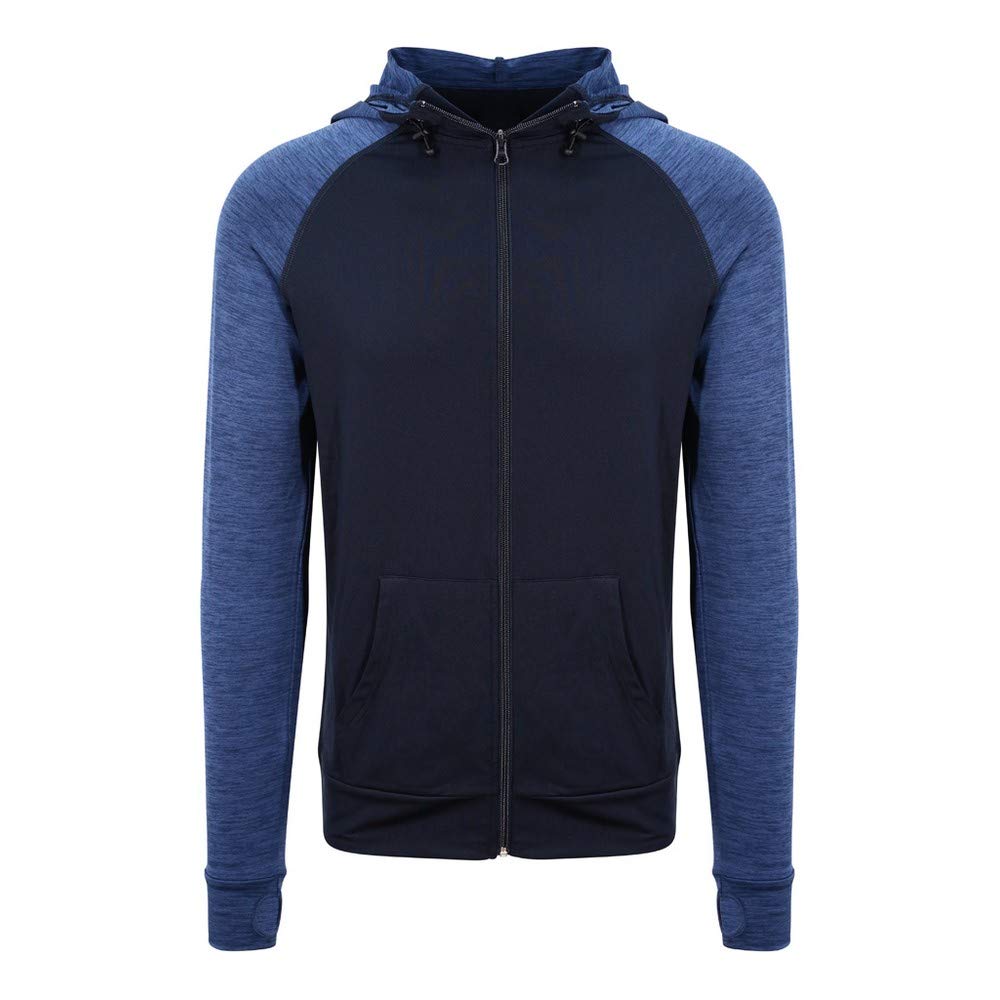 Just Cool Men's Contrast Color Hoodie - Stylish & Comfortable Pullover for Casual Wear, Gym, and Outdoor Activities