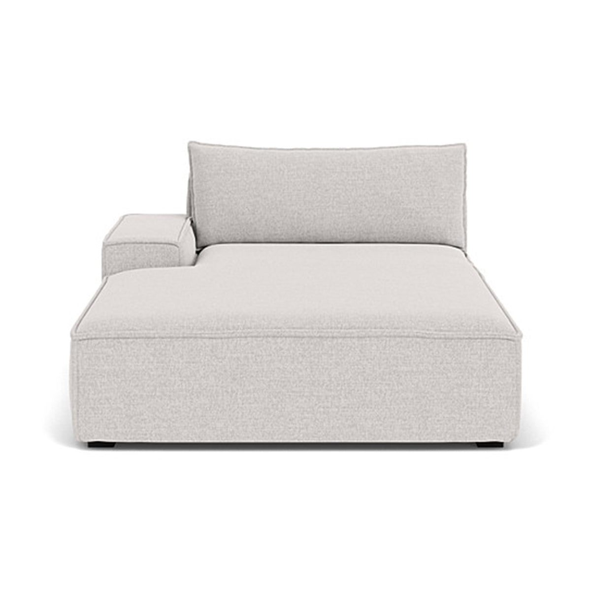 Daphne Fabric 1-Seater Left Chaise Modular Sofa - Modern Living Room Furniture for Small Spaces & Apartments