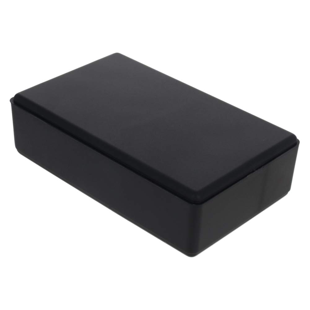 5Pcs Black ABS Plastic Electronic Junction Box - 100x60x25mm Waterproof Project Enclosure for Circuit Boards, DIY Electronics & Outdoor Wiring Projects - Aicosineg