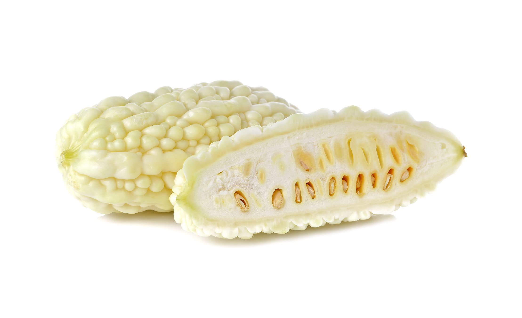 Organic White Bitter Melon Seeds for Planting - Non-GMO Heirloom Variety - 6 Premium Quality Seeds - Rare Garden Vegetable - Ships Fast from USA | Perfect for Home Gardening, Asian Cuisine & Herbal Remedies