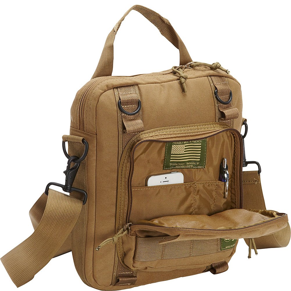 Skooba Design S-4 Tablet Courier Bag - Waterproof Laptop Messenger Bag for 15