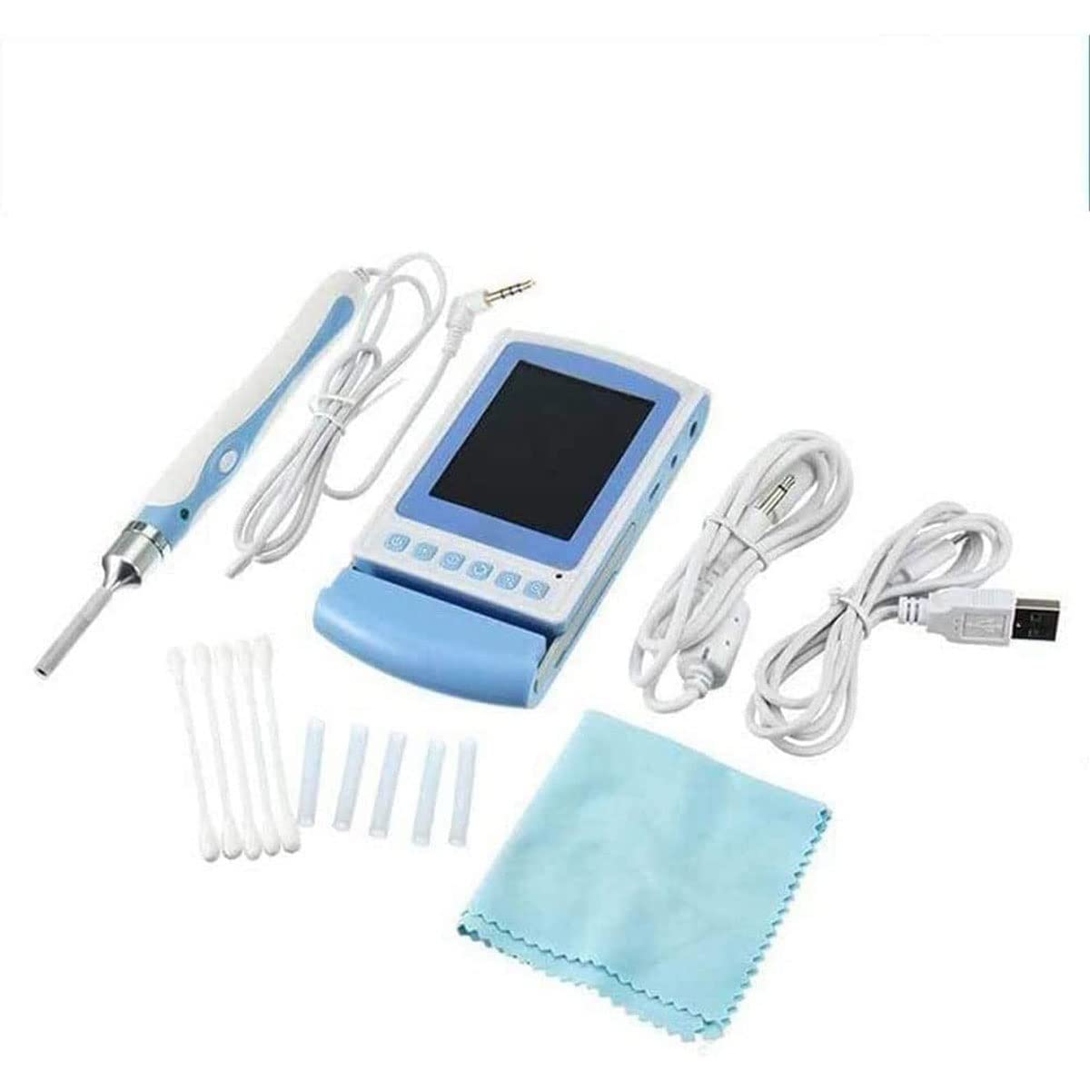 Ear Wax Removal Tool with Camera & LCD Screen - Multifunctional Ear Endoscope Cleaner for Safe Wax Removal - Includes Storage Case - Perfect for Home Use, Travel, and Personal Hygiene Care