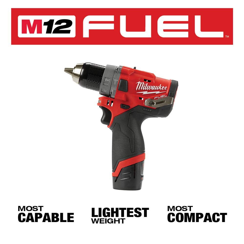 Milwaukee 2504-21 M12 FUEL CP Brushless Lithium-Ion 1/2