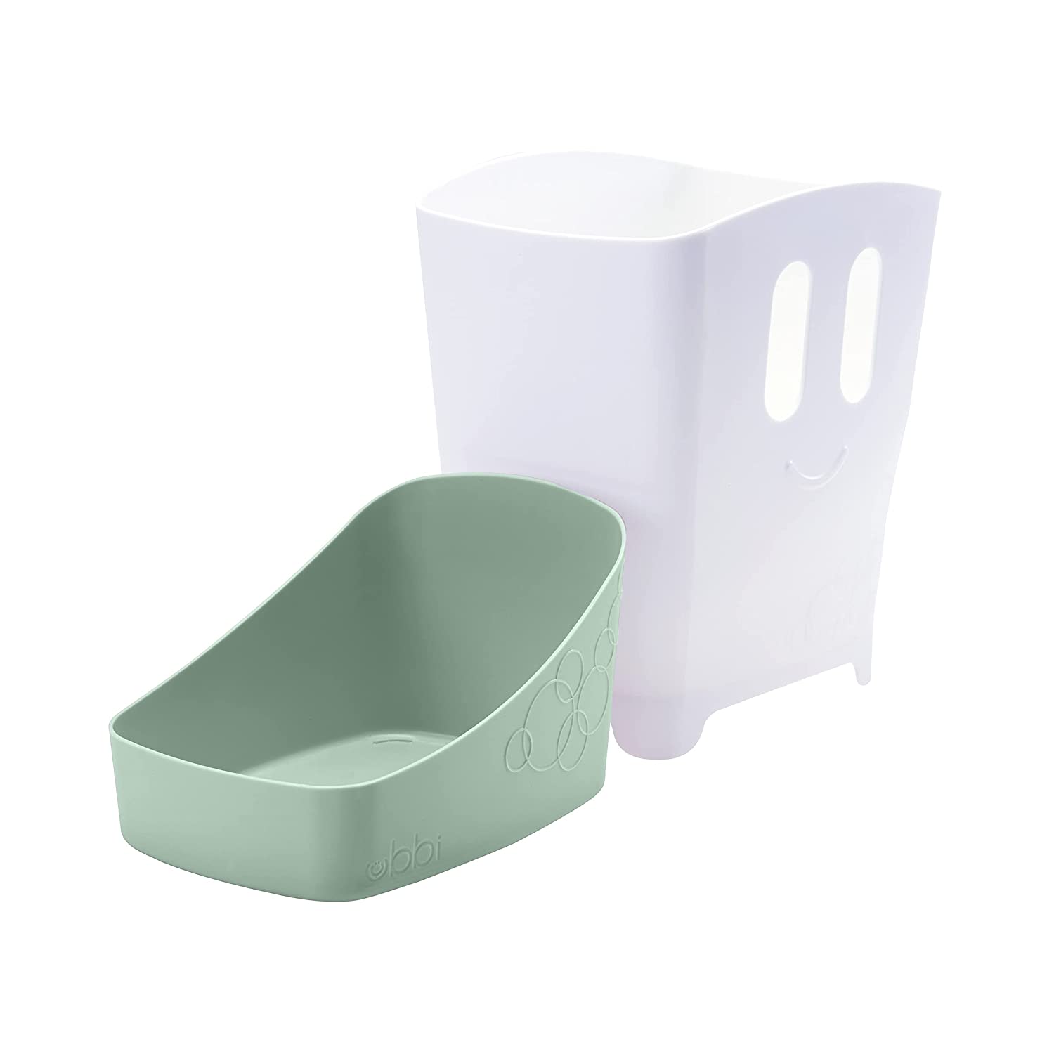 Ubbi Bath Toy Drying Bin - Mesh Storage Organizer for Wet Bath Toys | Quick-Dry Solution for Baby Bath Accessories | Perfect for Bathroom, Nursery & Daycare Use