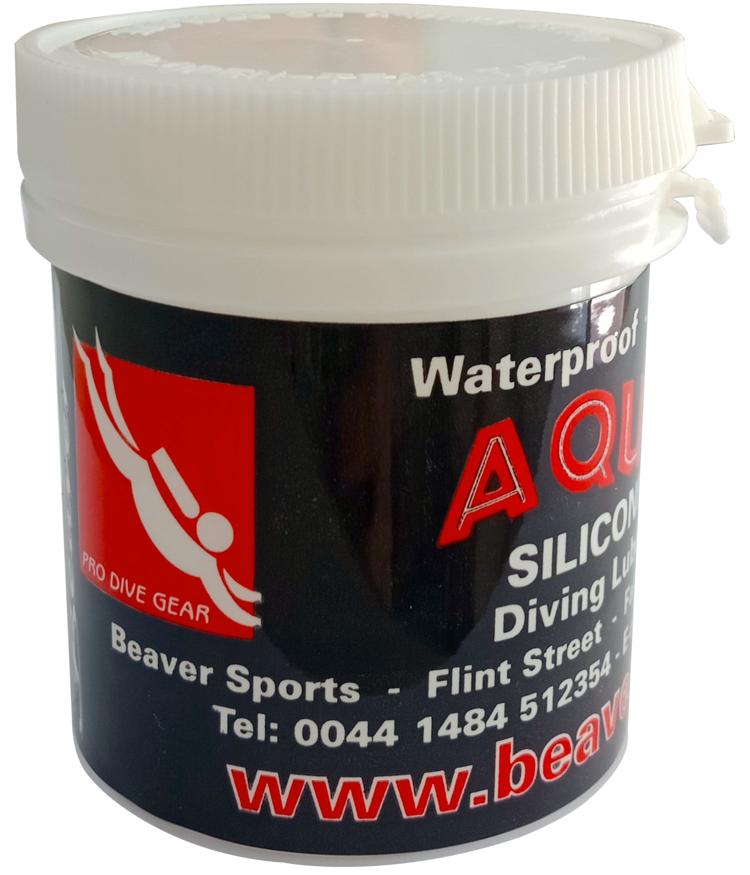 Beaver 60 Gram Tube of Aquagel Silicone Grease - Waterproof Lubricant for Scuba Gear, Plumbing, and Automotive Seals