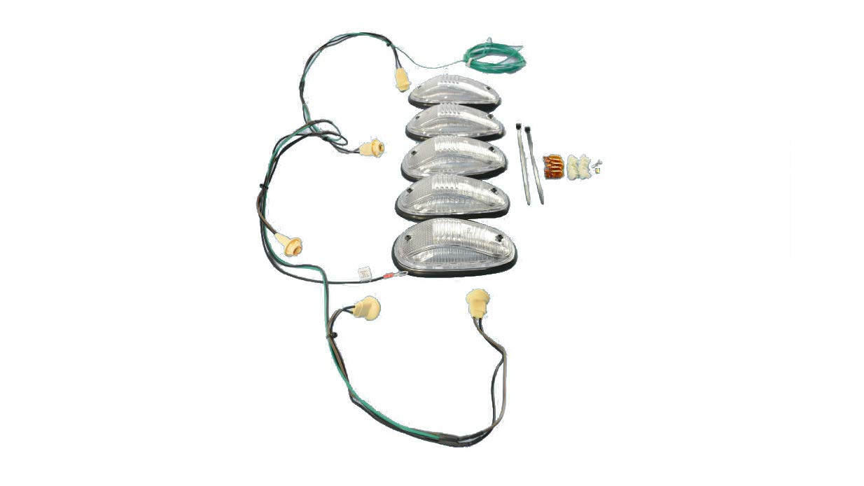 **Dodge Ram 1500 2500 3500 Roof Cab Clearance Lights Kit - Mopar OEM Replacement - Perfect for Night Driving & Off-Road Adventures**