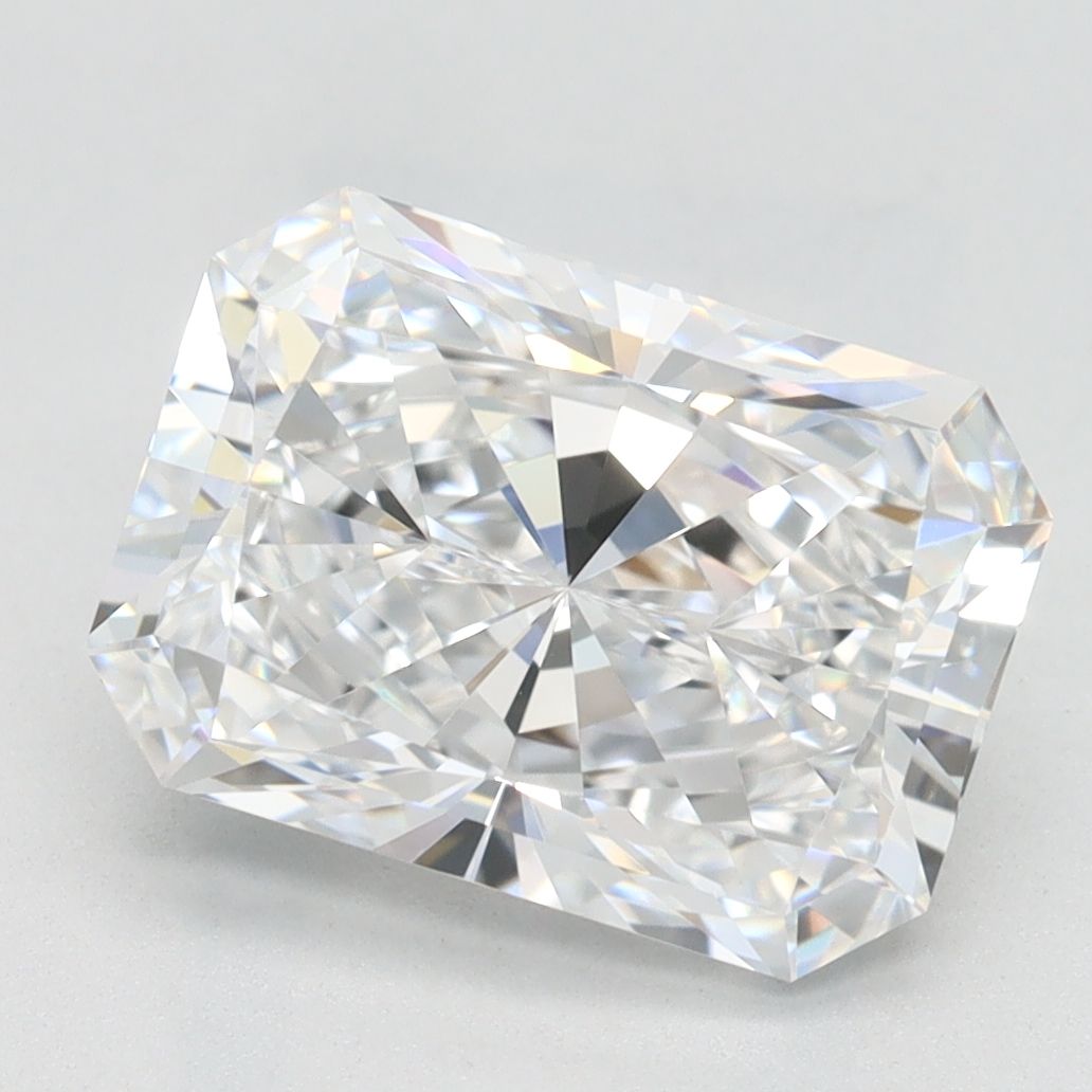 2.96 Carat D Color VVS1 Clarity Radiant Cut Lab-Grown Diamond - Perfect for Engagement Rings & Fine Jewelry