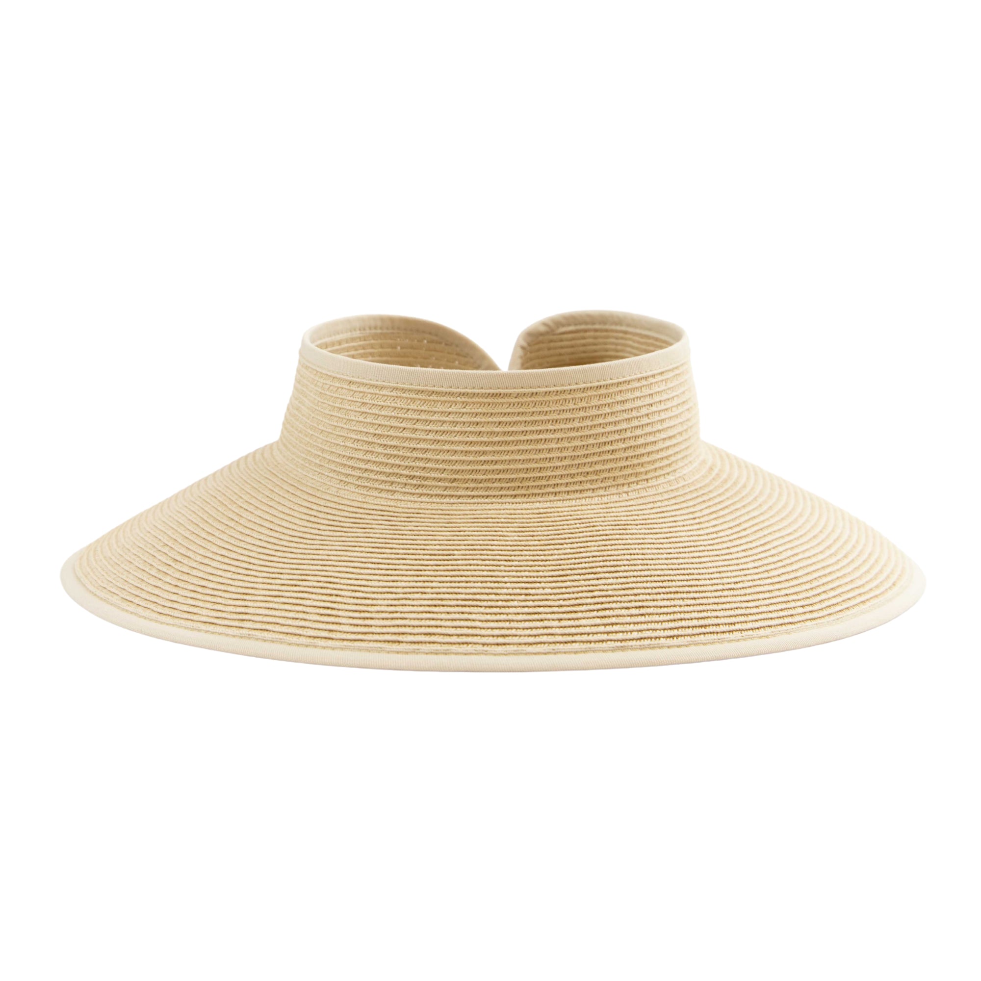 Waterproof Roll Up Visor for Women - Sun Protection Hat with Adjustable Headband - Perfect for Hiking, Running, Beach & Outdoor Activities