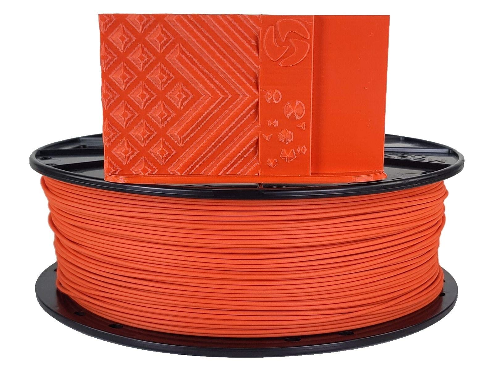 Premium 3D-Fuel Standard PLA+ Filament for 3D Printing - Made in USA | High Precision +/- 0.02mm | 1.75mm Diameter | 4kg Spool | Autumn Orange Color | Ideal for DIY Projects, Prototyping & Creative Models