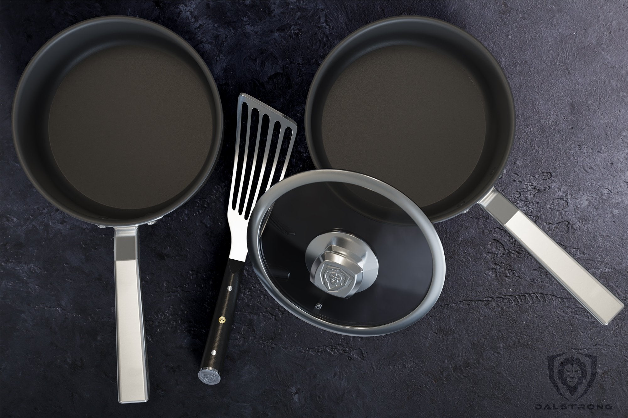 Dalstrong Oberon Series 3 Quart Non-Stick Stock Pot - ETERNA Coating for Even Heat Distribution - Perfect for Soups, Stews & Pasta Cooking