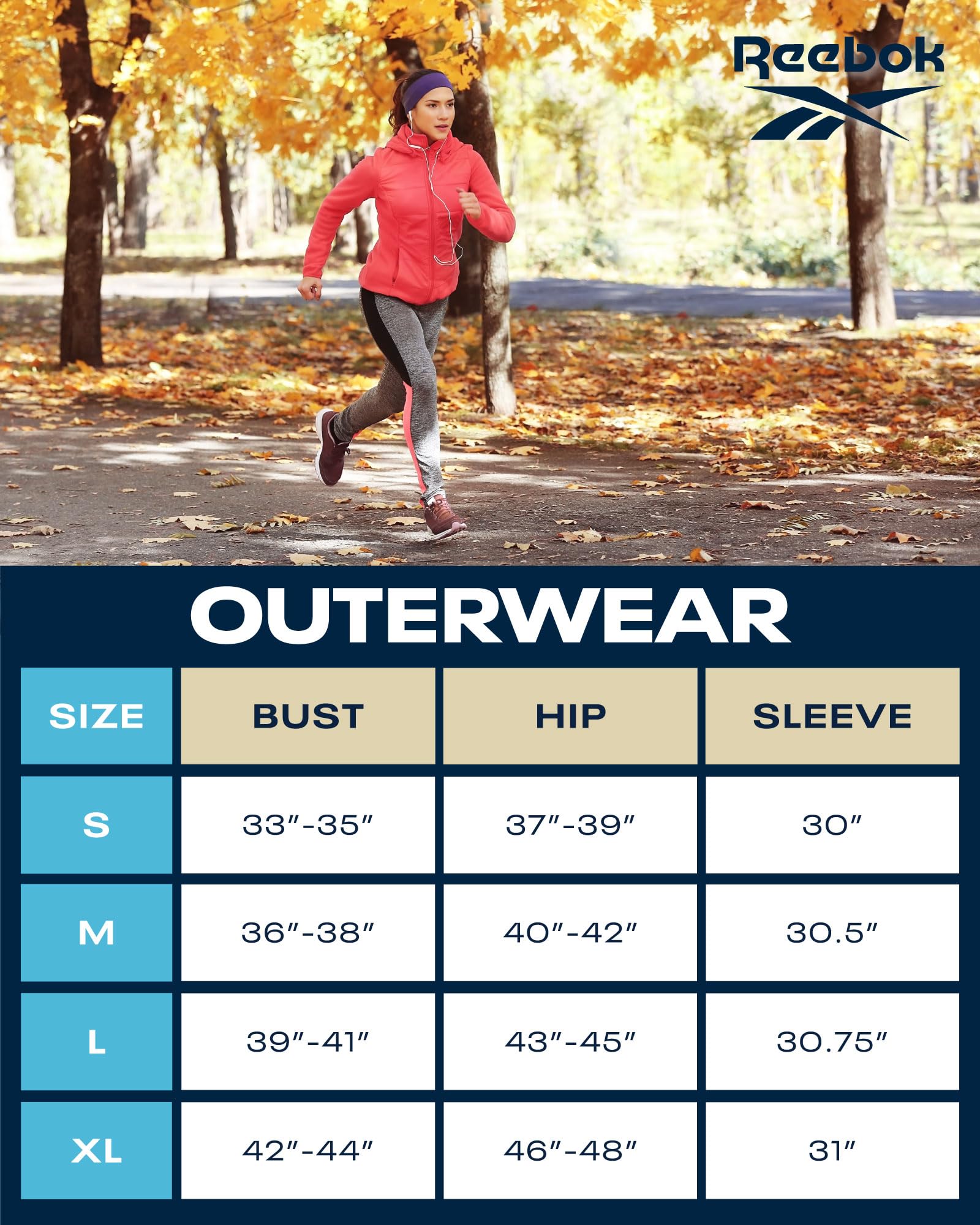 Reebok Women's Polar Fleece Jacket - Lightweight Sweatshirt Coat for Women (S-XL) - Perfect for Outdoor Activities, Running & Casual Wear