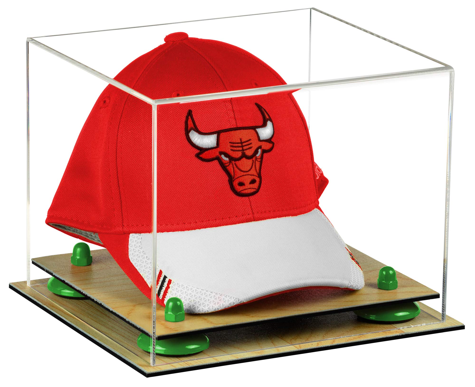 Acrylic Basketball Hat Display Case - Clear Protective Cover for Caps & Hats - Perfect for Collectors, Sports Memorabilia, and Home Decor