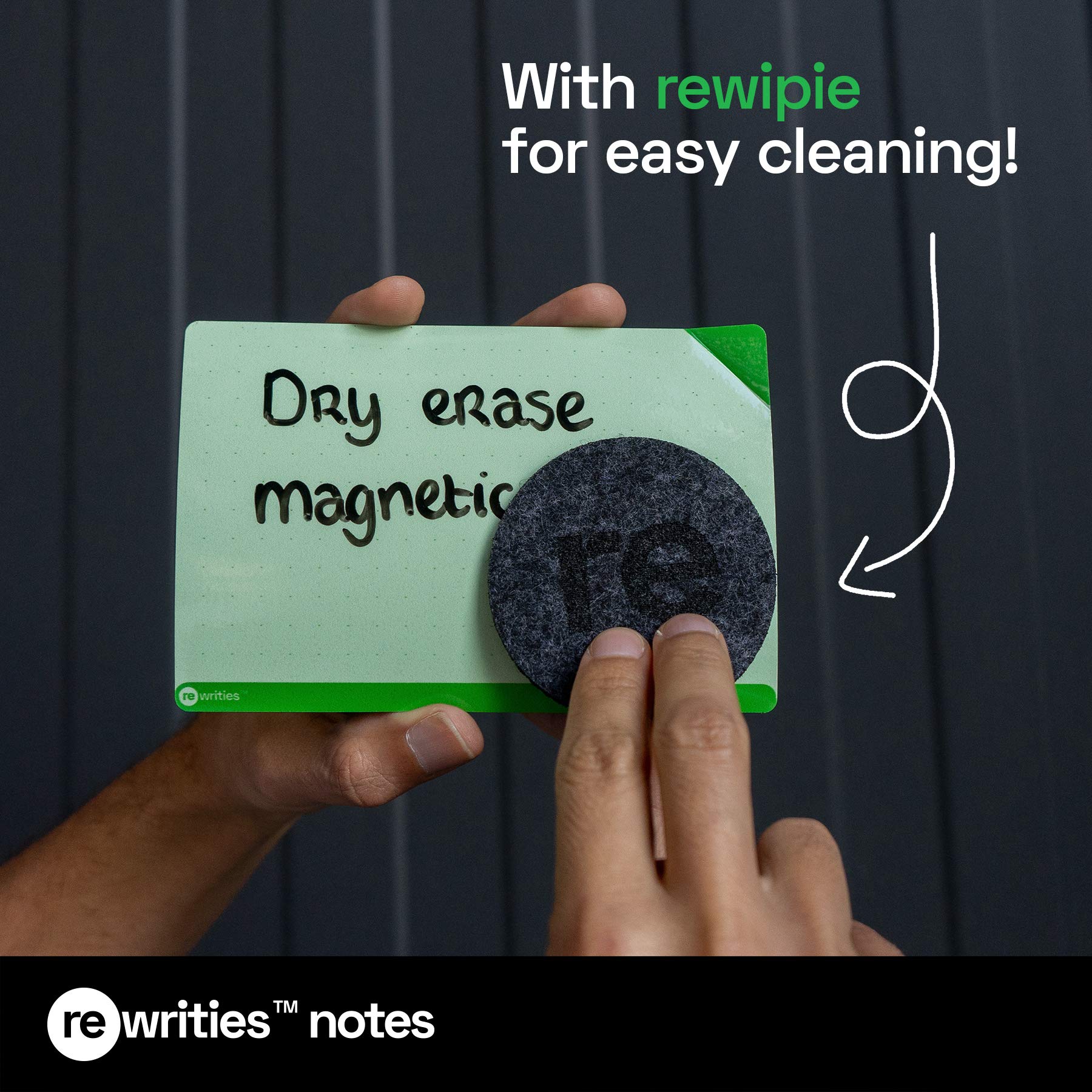 24 Dry Erase Magnetic Cards 4x6 Inches - Reusable Whiteboard Notes for Tasks, Planning & Organization - Perfect for Office, Classroom & Home Use (Yellow)