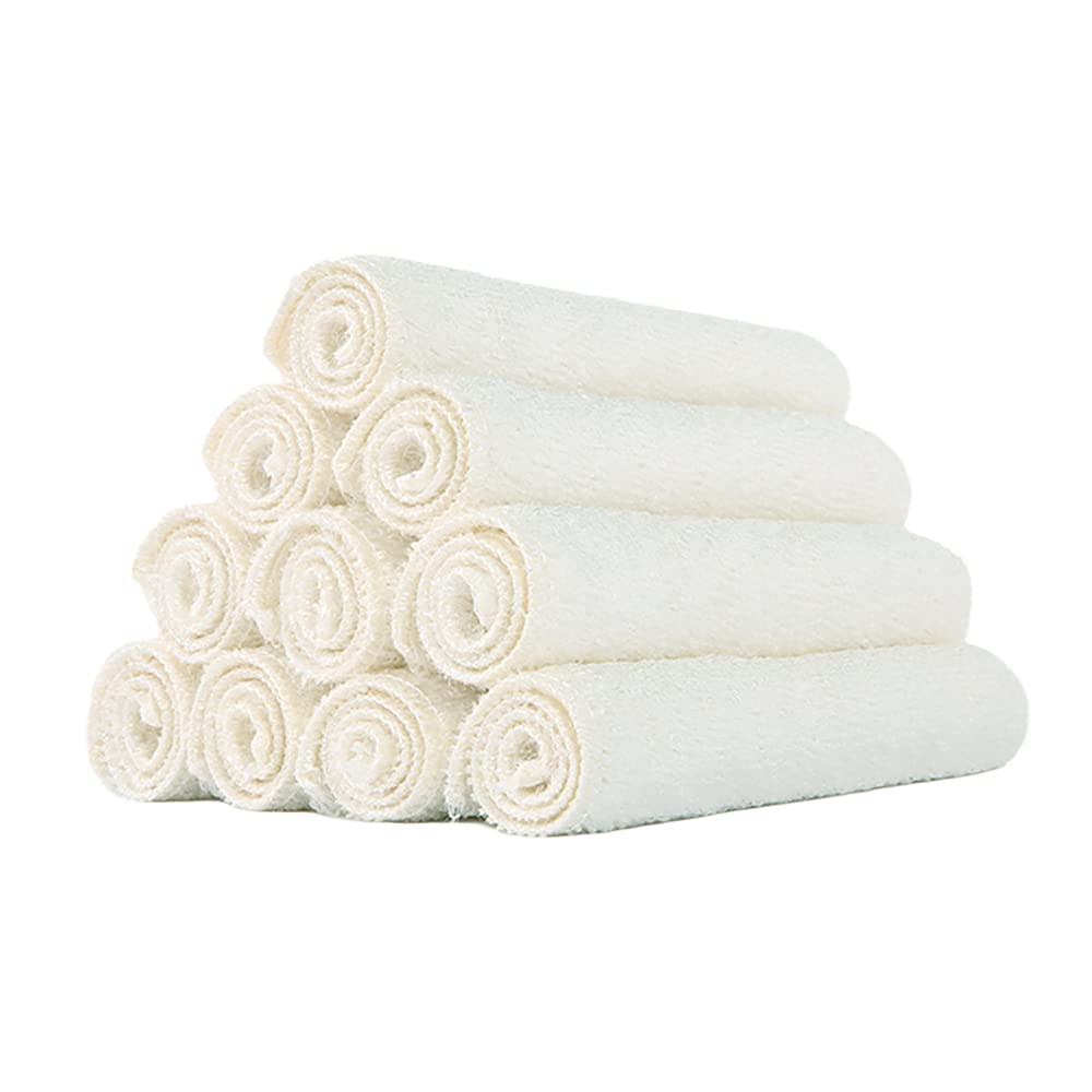 Yeeblee Bamboo Cleaning Cloths 10-Pack - Eco-Friendly Kitchen Towels for Dishes & Surfaces