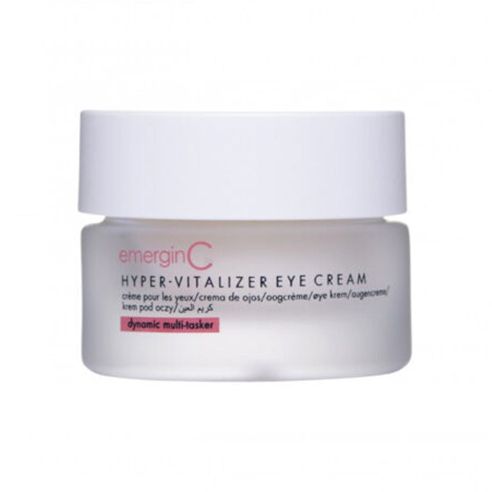EmerginC Hyper Vitalizer Eye Cream for Dark Circles & Wrinkles - Anti-Aging Eye Treatment for Puffiness & Fine Lines - Best Under Eye Cream for Women & Men - Perfect for Night & Day Use