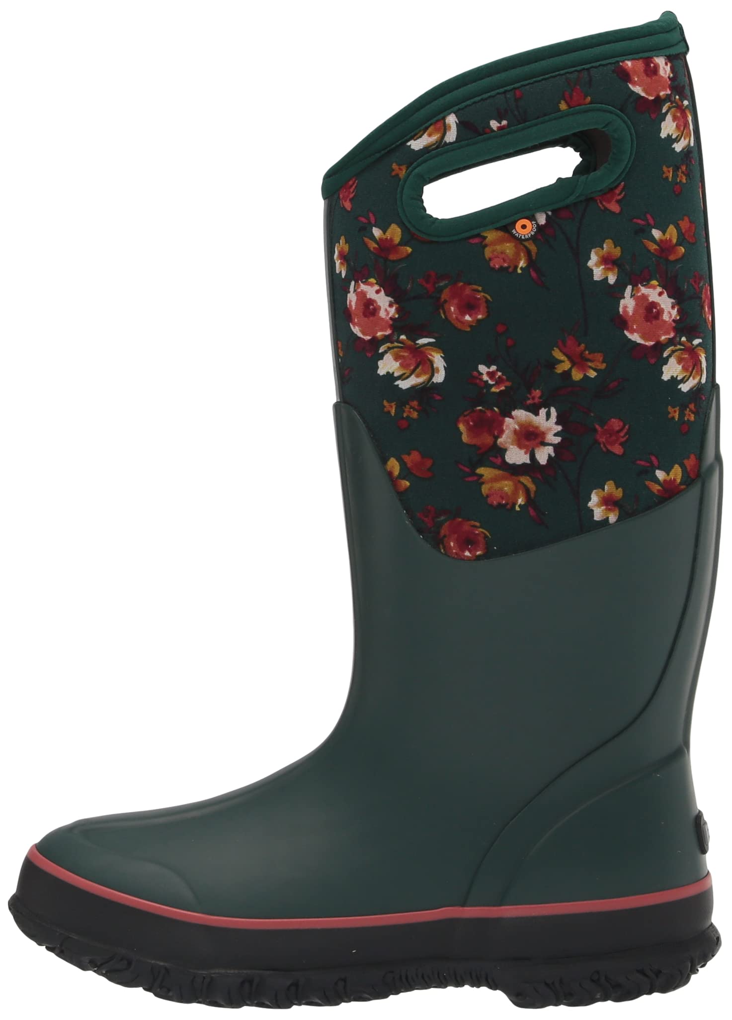 BOGS Classic Tall Night Garden Waterproof Winter Boots for Women - Warm Insulated Snow Boots for Hiking, Walking & Outdoor Activities