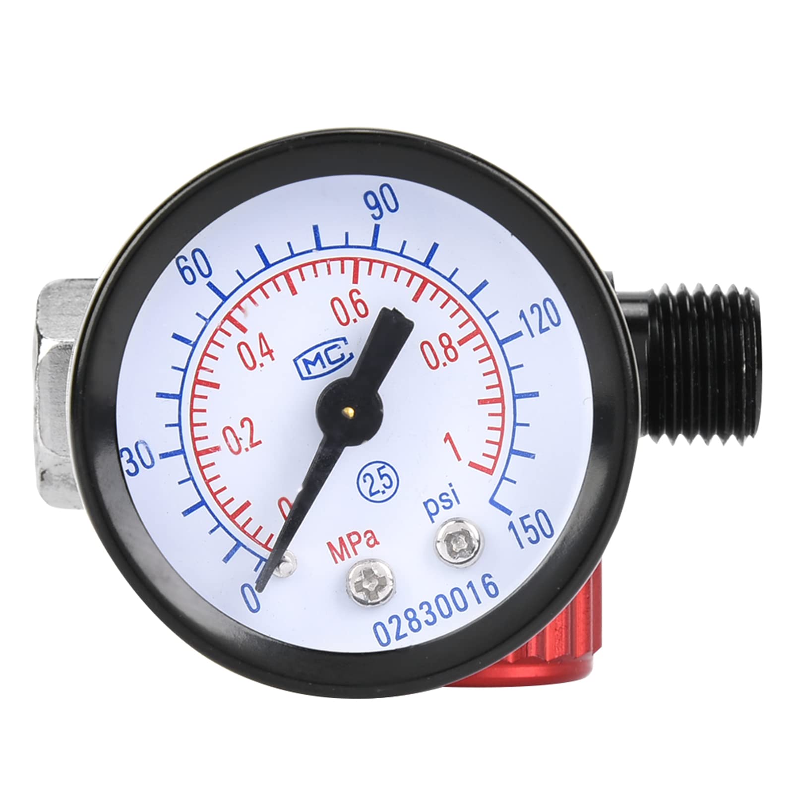 1/4 Inch HVLP Spray Gun Air Regulator - Professional Pressure Control Adjustable Gauge for Air Compressor Accessories - Perfect for Automotive Painting, Wood Finishing & DIY Projects