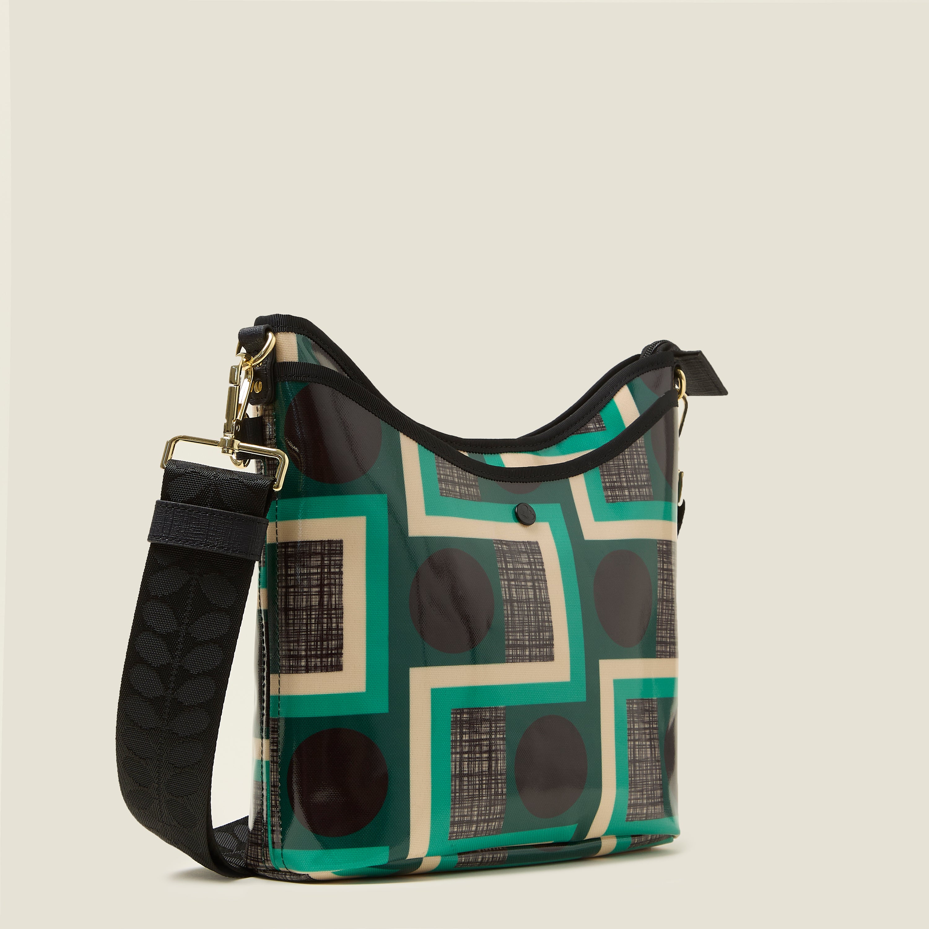 Elegant Crossbody Bag with Adjustable Strap - Perfect for Daily Use, Travel & Shopping | Stylish Emerald Green Design