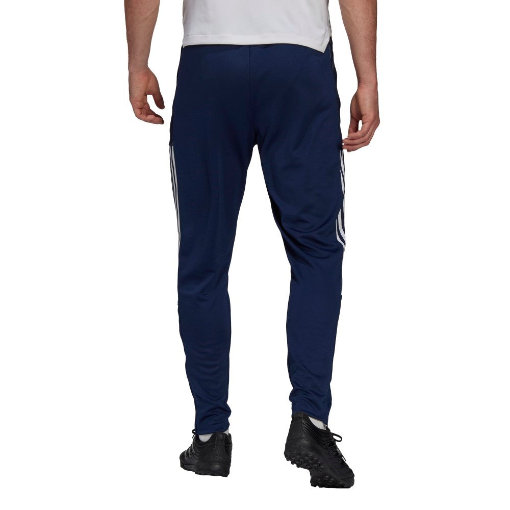 Adidas Men's Tiro 21 Training Pants - Navy/White - Comfortable Athletic Joggers for Running, Gym & Casual Wear
