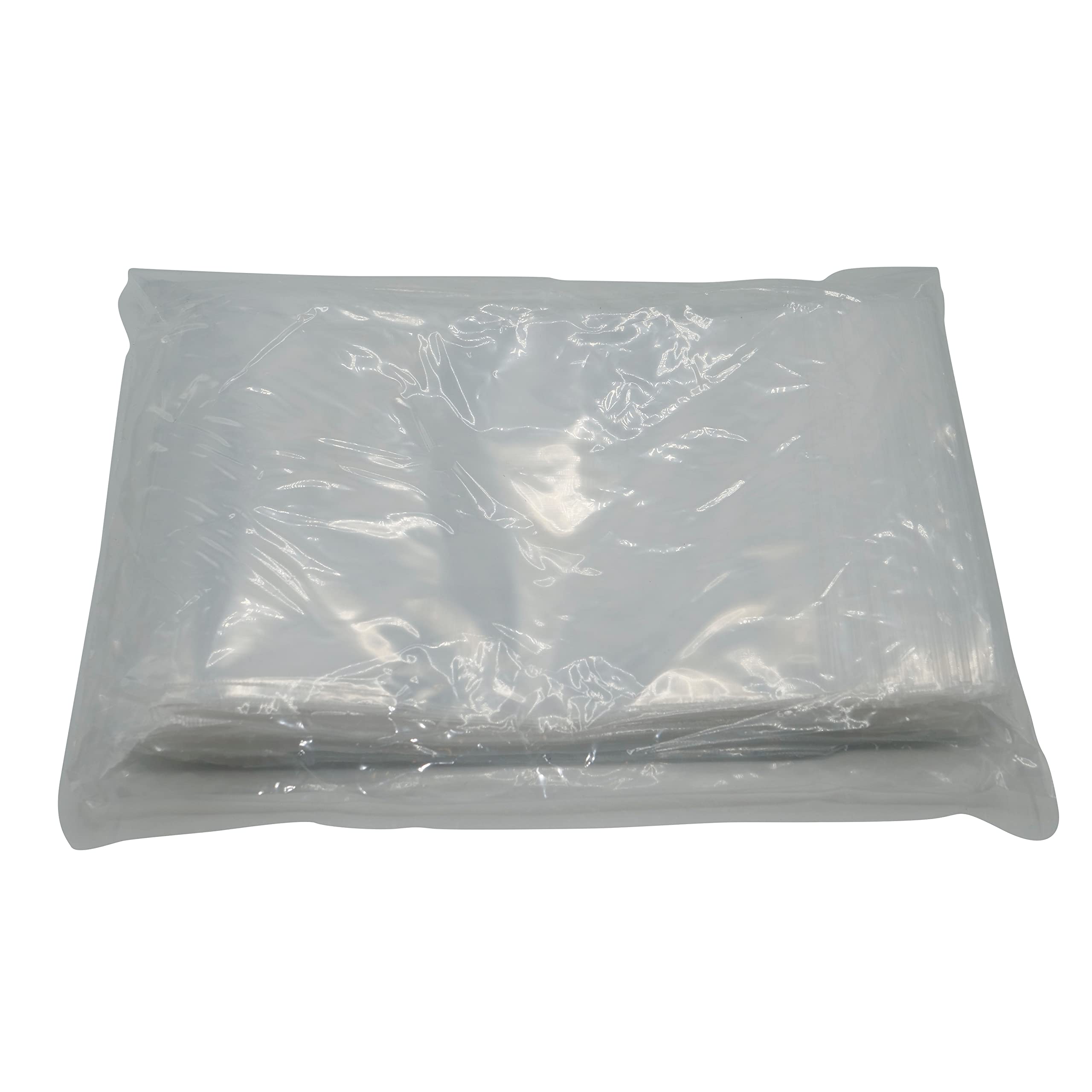 10 x 8 Inch Clear Reclosable Ziplock Bags - 200 Pack Resealable Plastic Storage Bags for Food, Crafts, Office & Mailing - Perfect for Bakery, Candy, Cookies, Postcards, Jewelry & Small Item Organization