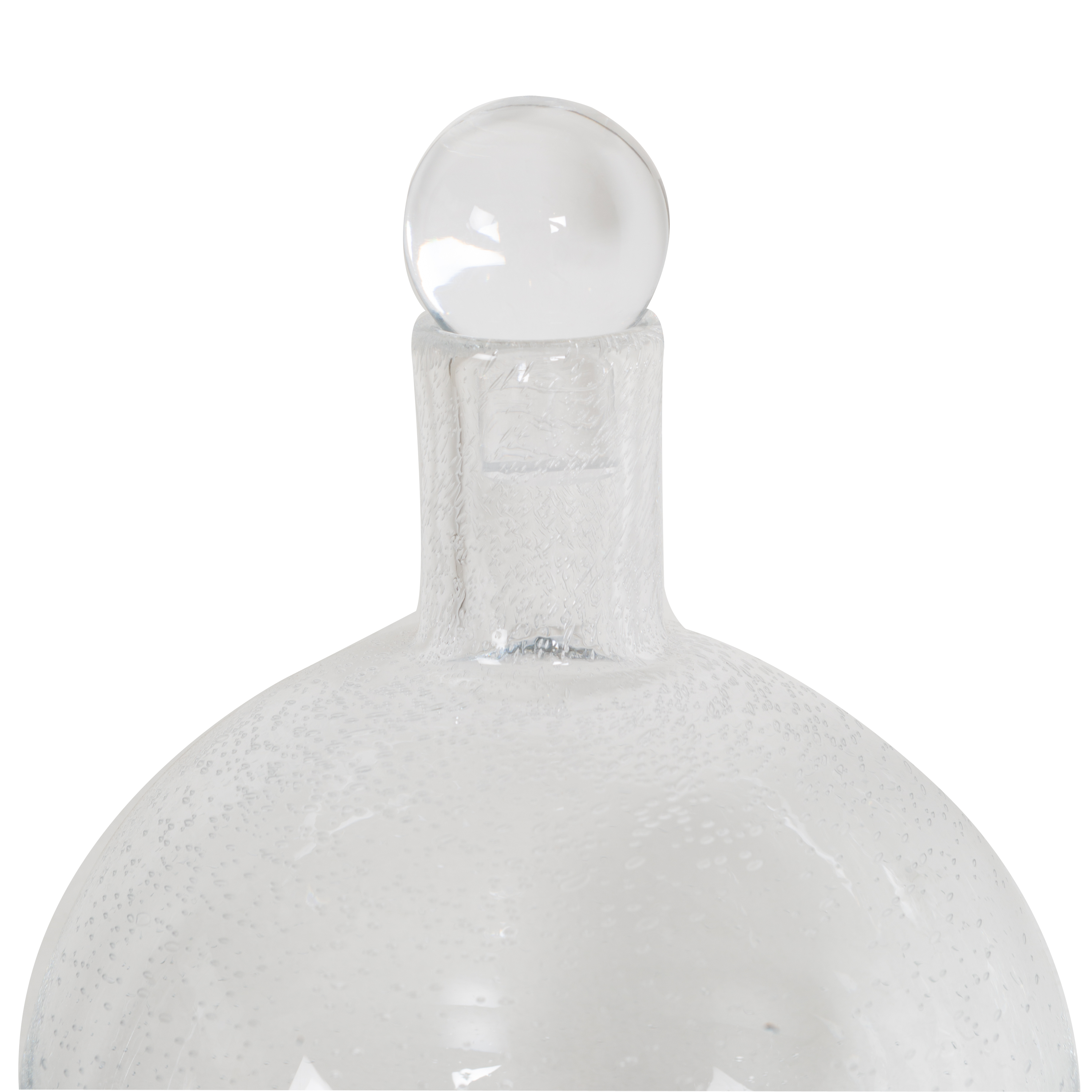 Premium Glass Carafe with Bubble Design - Elegant Water Pitcher for Home, Office, and Restaurant Use - Perfect for Serving Water, Juice, and Beverages