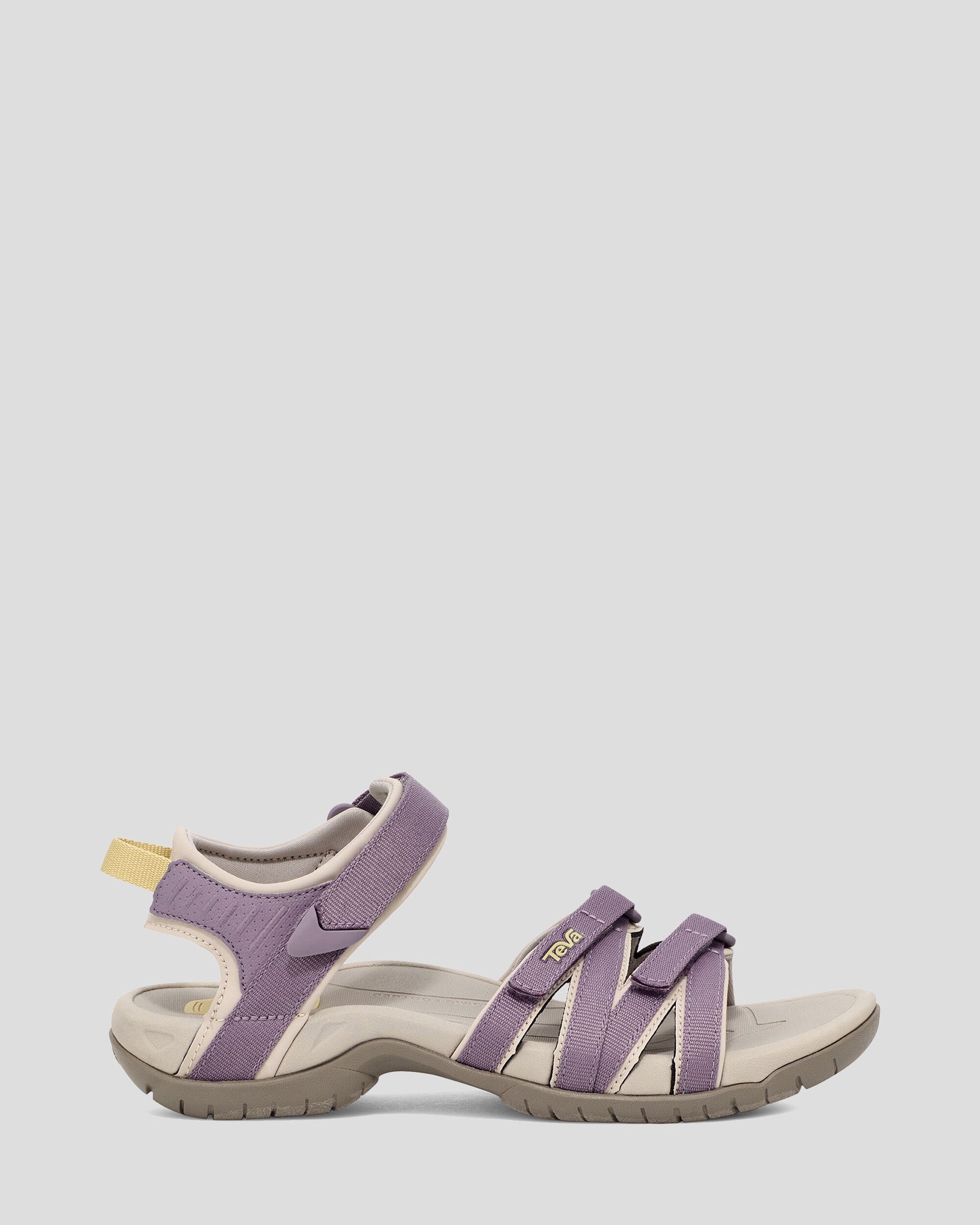 Women's Teva Tirra Sandals - Grey Ridge Hiking Sandals for Outdoor Adventures, Water Sports & Summer Travel