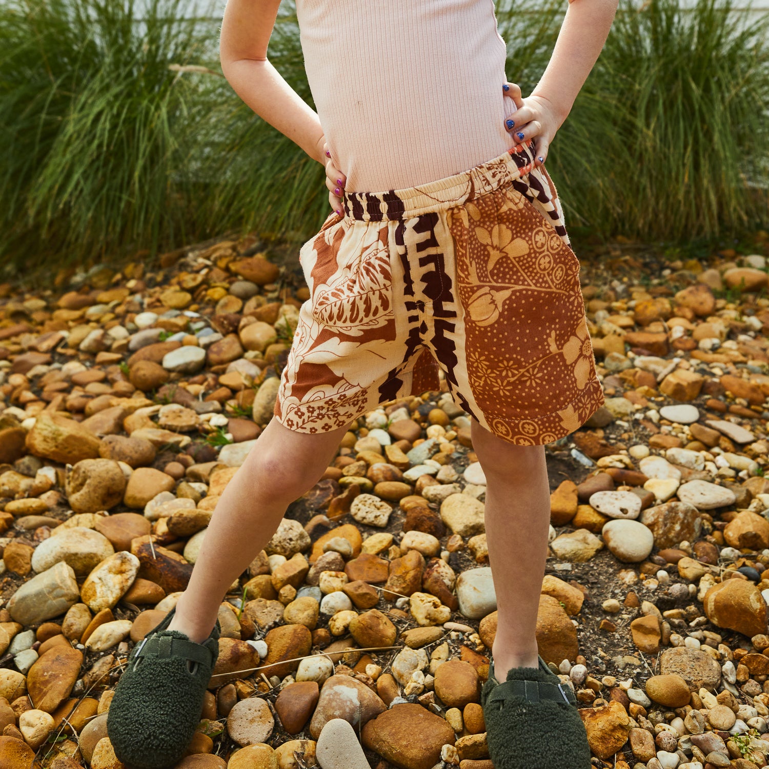 Kids' Cotton Shorts for Boys & Girls - Comfortable & Breathable Summer Playwear - Perfect for Outdoor Activities, Playground & Beach