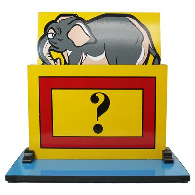 Premium Magic Elephant Vanish Backstage Illusion Trick - Professional Vanishing Magic Prop for Stage Performers & Close-Up Magicians