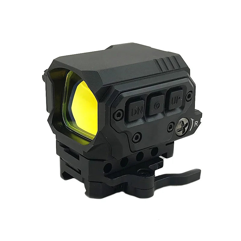Tactical R1X Red Dot Sight Holographic Scope with IR Function - Precision Rifle Scope for Hunting & AR-15 | Ideal for Target Shooting, Home Defense & Outdoor Adventures