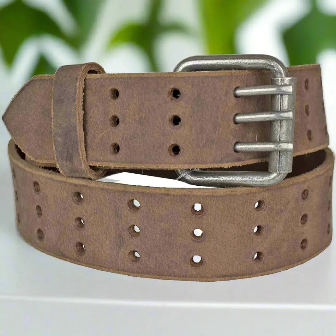 BOL Men's Genuine Leather Belt with Removable Buckle & 3-Pin Design - Perfect for Casual, Office & Formal Wear