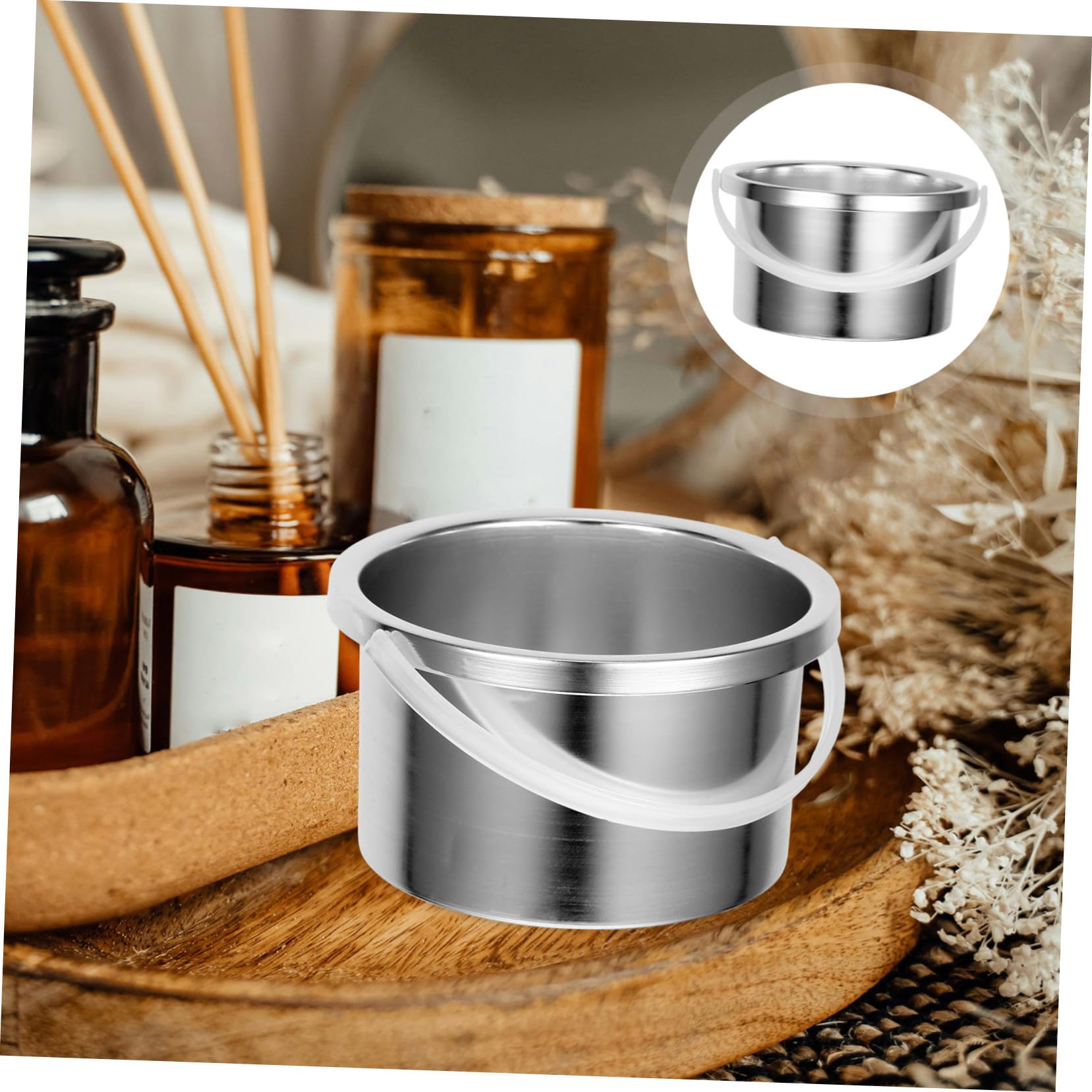 FRCOLOR Professional Wax Warmer Machine - Aluminum Alloy Wax Melting Pot for Hair Removal, Bikini & Facial Waxing - Perfect for Salon, Spa & Home Use