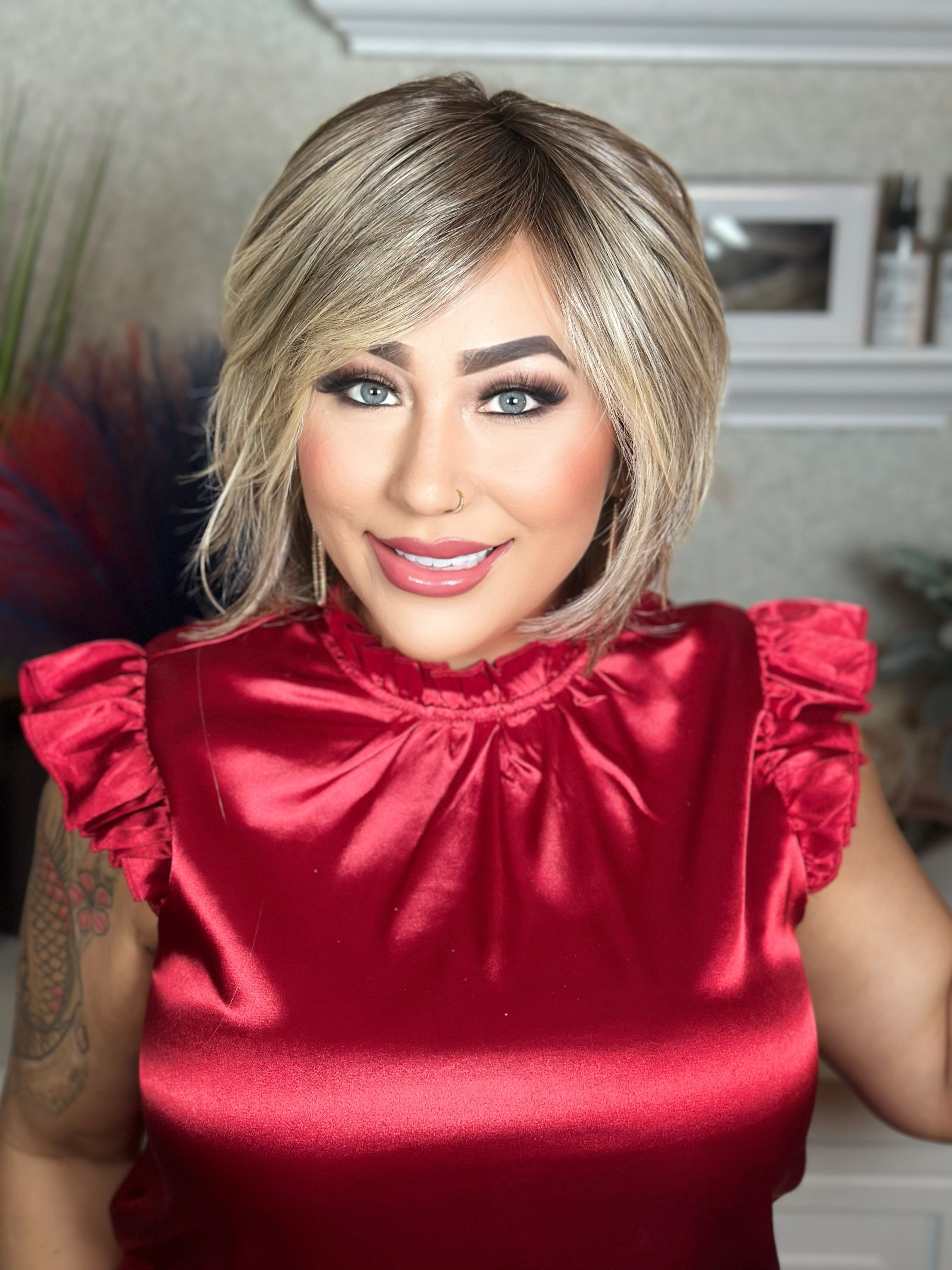 Jet Setter Moroccan Sand Blonde Hair Extensions - Premium Clip-in Human Hair for Volume & Length - Perfect for Parties, Weddings & Everyday Glam