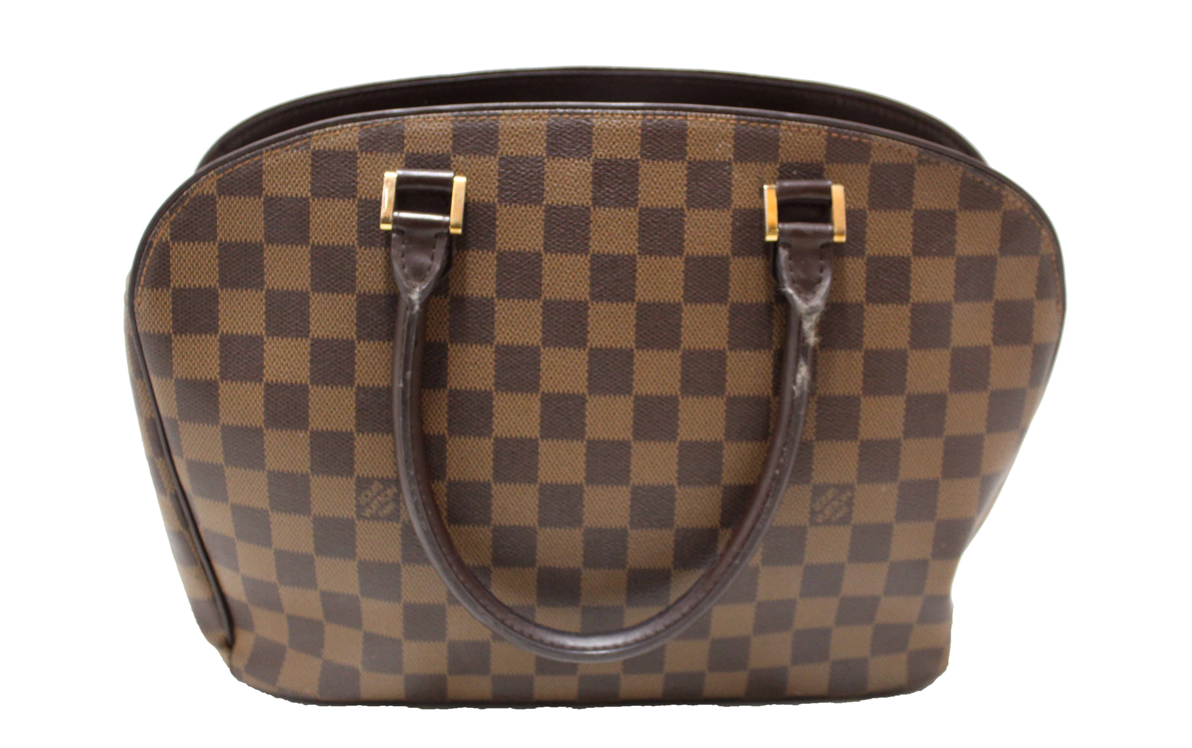 Authentic Louis Vuitton Damier Ebene Sarria Horizontal Handbag for Women | Luxury Designer Shoulder Bag | Perfect for Work, Travel & Evening Events