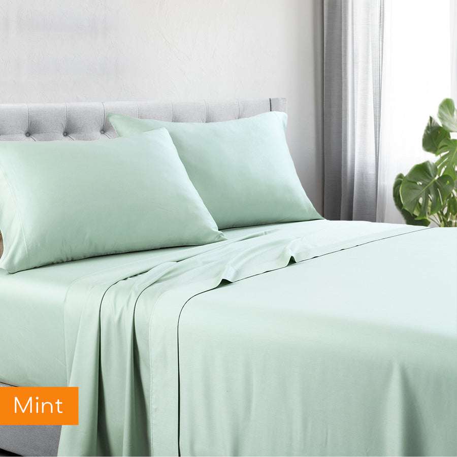 Premium 1200 Thread Count King Size Sheet Set - 100% Cotton Rich Hotel Quality Bedding - Soft & Breathable for Ultimate Comfort - Perfect for Master Bedrooms, Guest Rooms & Luxury Hotels