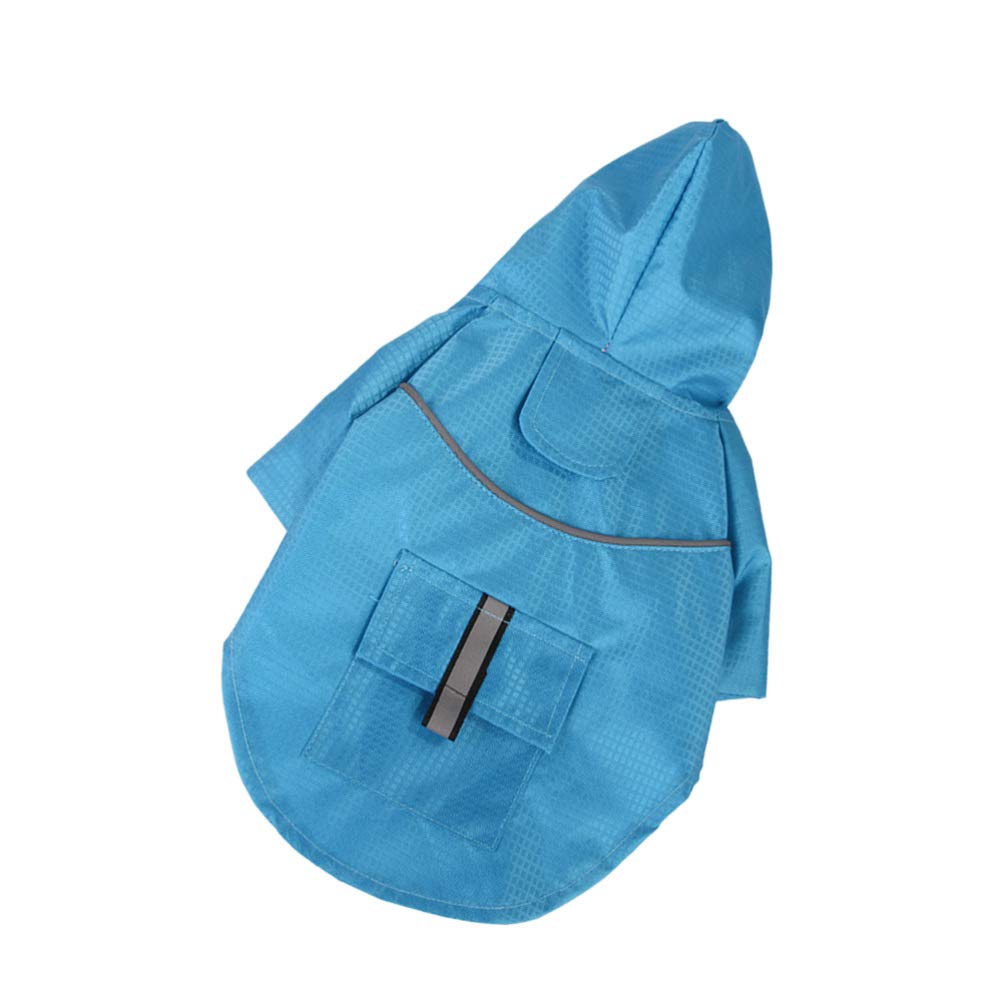 Waterproof Dog Raincoat with Hood & Leg Openings - Labrador, Dachshund & Cat Rain Poncho for Small to Large Pets - Perfect for Walking, Hiking & Outdoor Adventures in Wet Weather