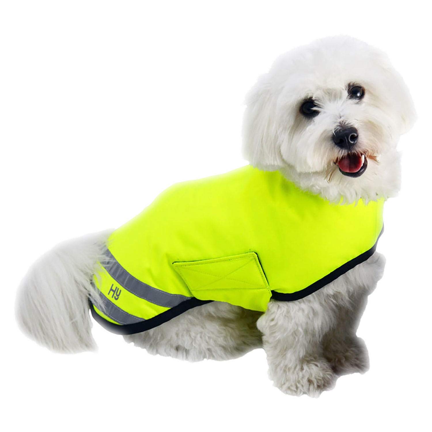 Waterproof Reflective Dog Coat for Large Dogs - High Visibility Safety Vest for Night Walks, Jogging & Outdoor Adventures (XXL, Yellow)