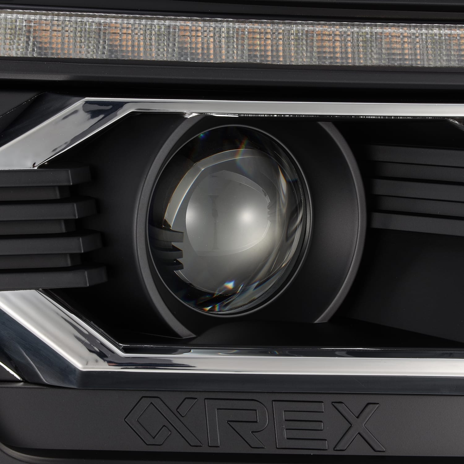 12 15 Toyota Tacoma PRO Series Halogen Projector Headlights - Black Housing for Improved Night Visibility - Perfect for Off-Roading & Night Driving