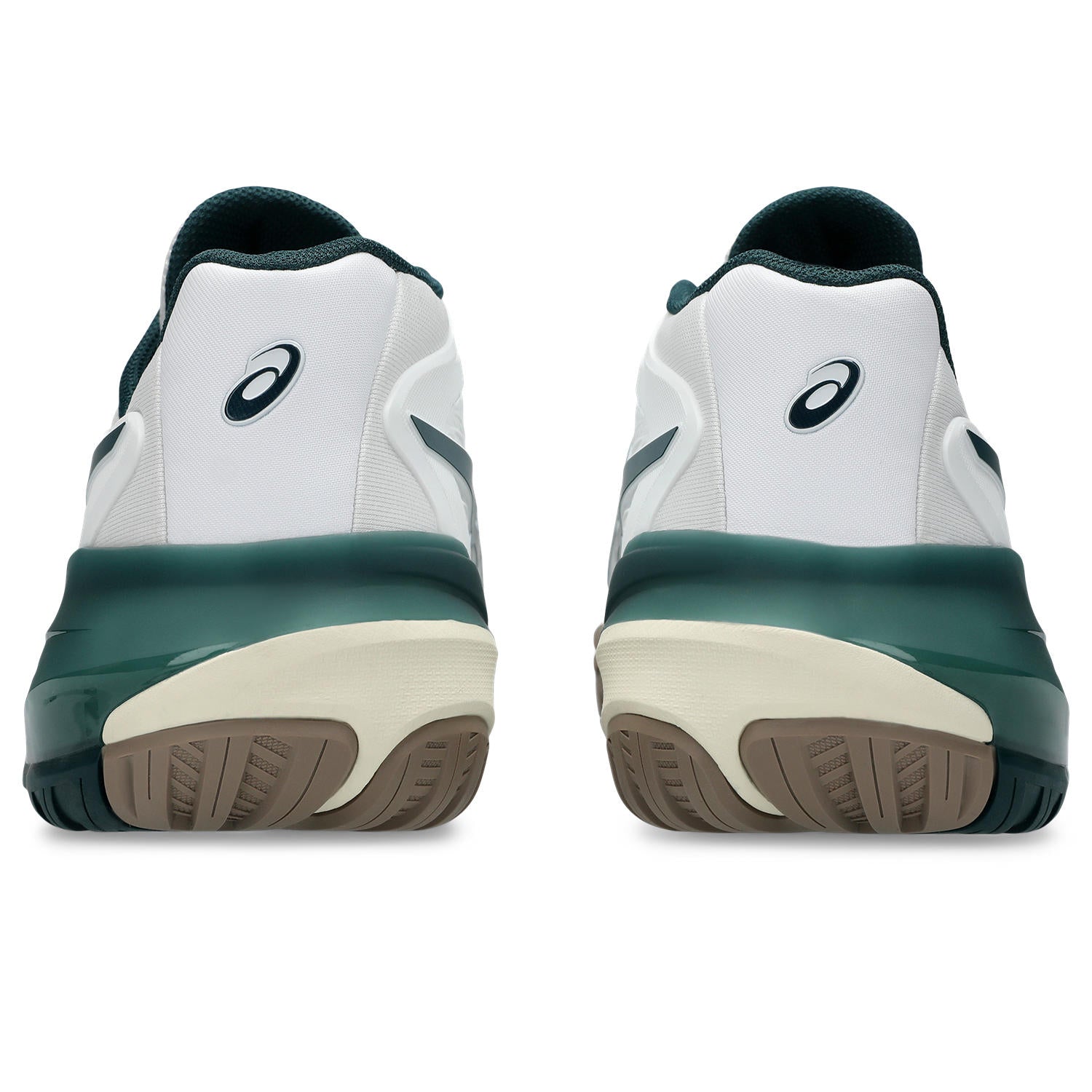 ASICS Gel Resolution X Men's Tennis Shoes - White/Green - High-Performance Court Shoes for Competitive Play & Training