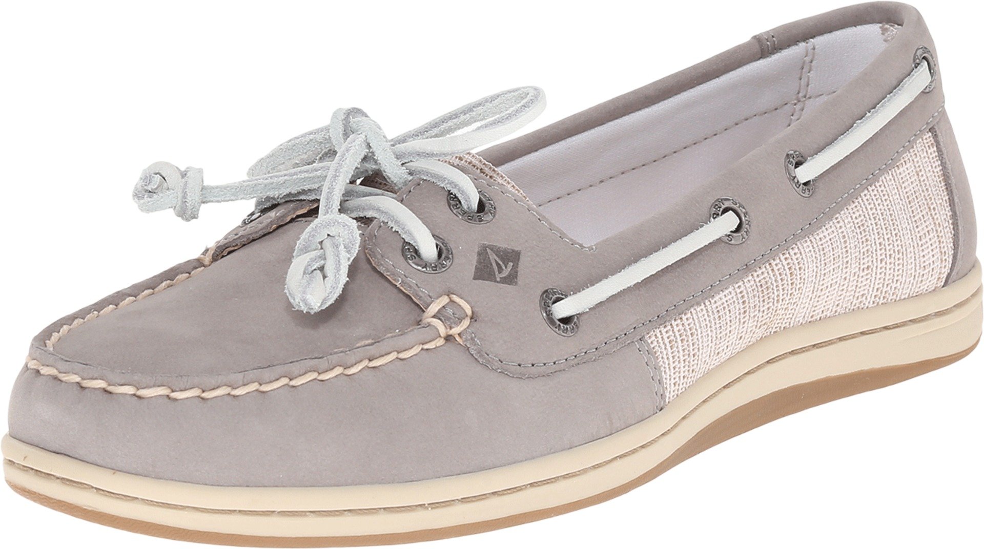 Sperry Firefish Core Boat Shoes for Men - Grey Size 7 Medium (D, M) | Non-Slip Deck Shoes | Perfect for Sailing, Boating & Casual Wear