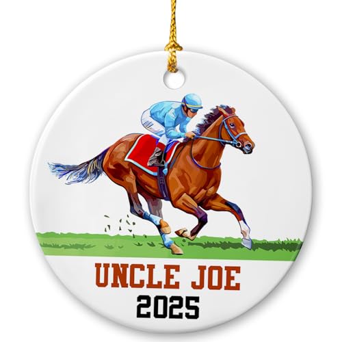 Horse Racing Ornament